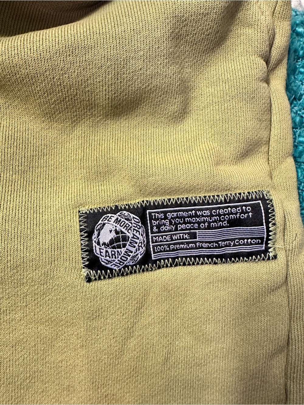 Alphalete very terry joggers, olive green - Picture 4 of 5